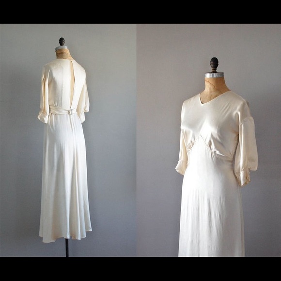 silk charmeuse wedding dress